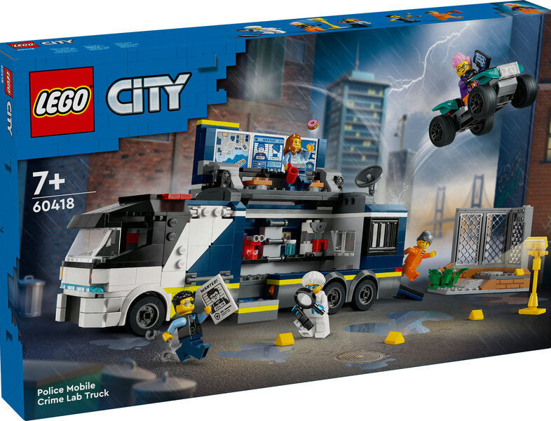 Lego City Politiets mobile kriminel Laboratorie Truck - LEGO - Legekammeraten.dk