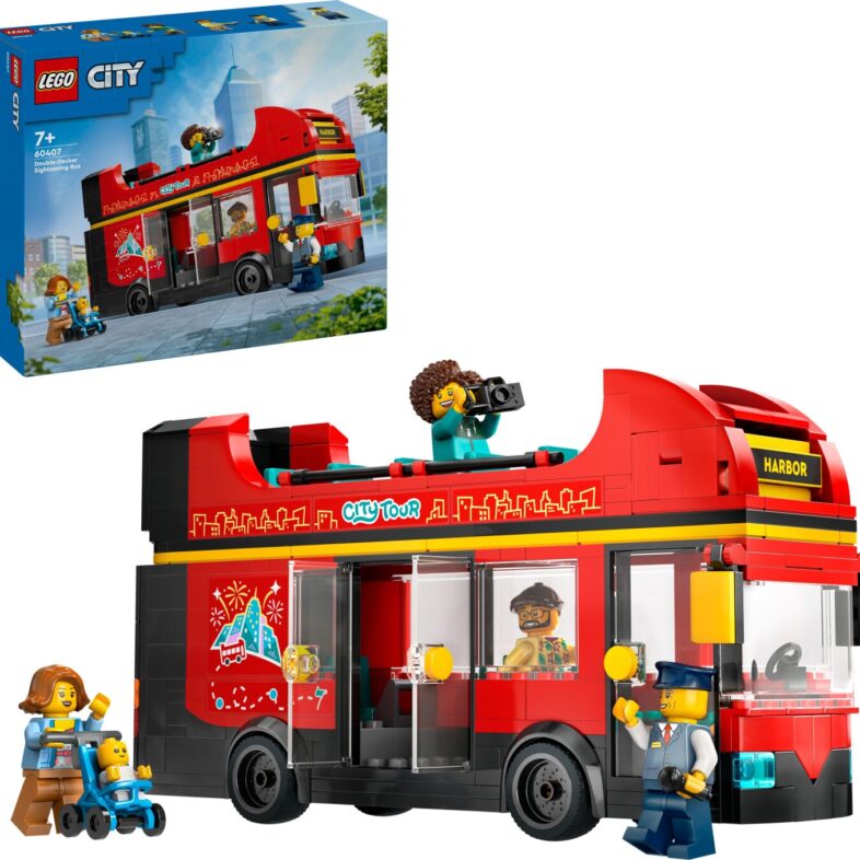 Lego City - Rød Dobbeltdækker Turistbus - 60407