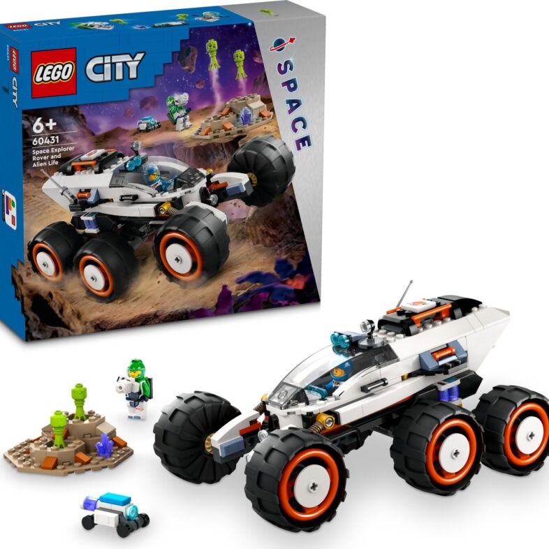 Lego City Space - Rumkøretøj Og Fremmed Livsform - 60431