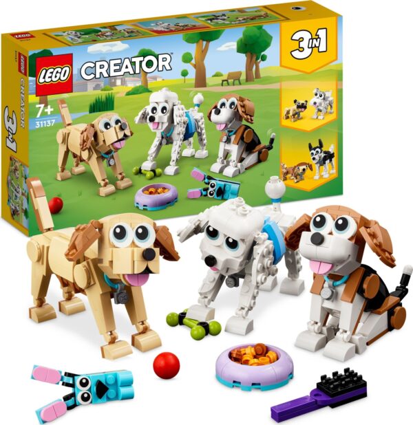 Lego Creator 3-in-1 - Bedårende Hunde - 31137