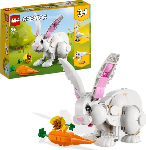 Lego Creator 3-in-1 - Hvid Kanin - 31133