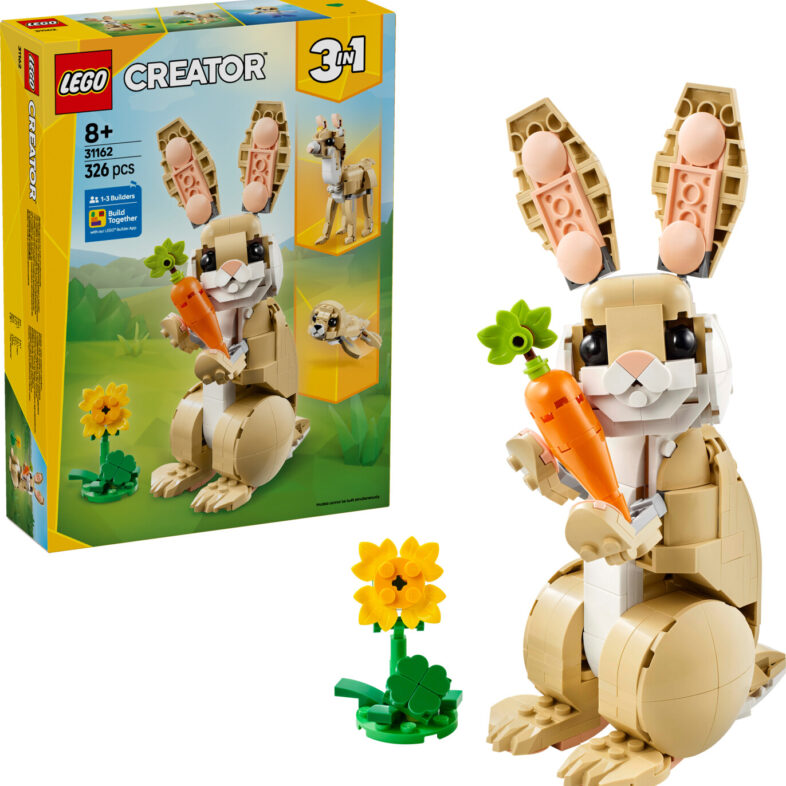 Lego Creator 3-in-1 - Sød Kanin - 31162