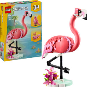 Lego Creator 3-in-1 - Vilde Dyr - Pink Flamingo - 31170