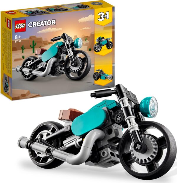 Lego Creator 3-in-1 - Vintage Motorcykel - 31135