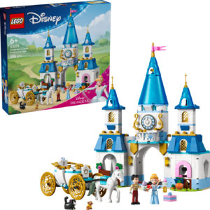 Lego - Disney Princess - Askepots Slot Og Karet (43275)