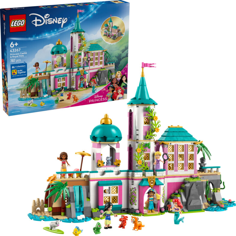 Lego Disney Princess - Prinsesseslot Og Royale Kæledyr - 43267