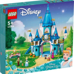 Lego Disney Prinsesse - Askepot Og Prinsens Slot - 43206