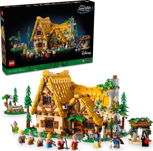 Lego Disney - Snehvide Og De Syv Små Dværges Hytte - 43242