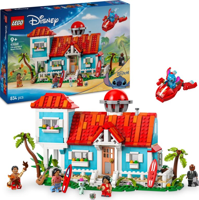 Lego Disney - Strandhuset Fra Lilo Og Stitch - 43268