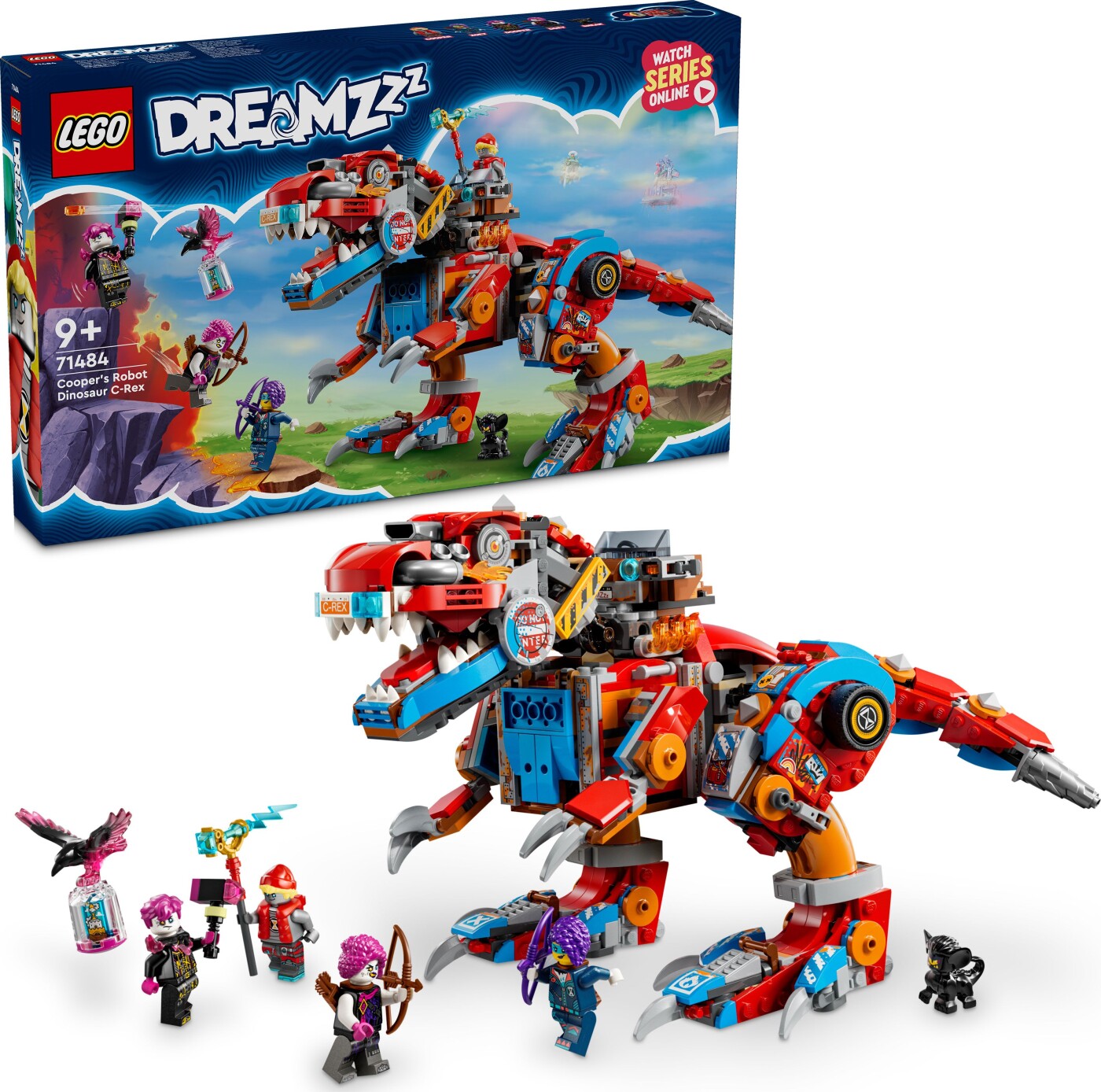 Lego Dreamzzz - Coopers Robotdinosaur C-rex - 71484