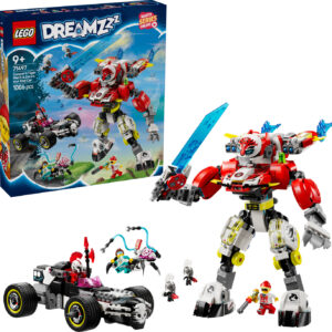 Lego - Dreamzzz - Coopers Tiger-mech Og Zeros Hotrod-bil (71497)