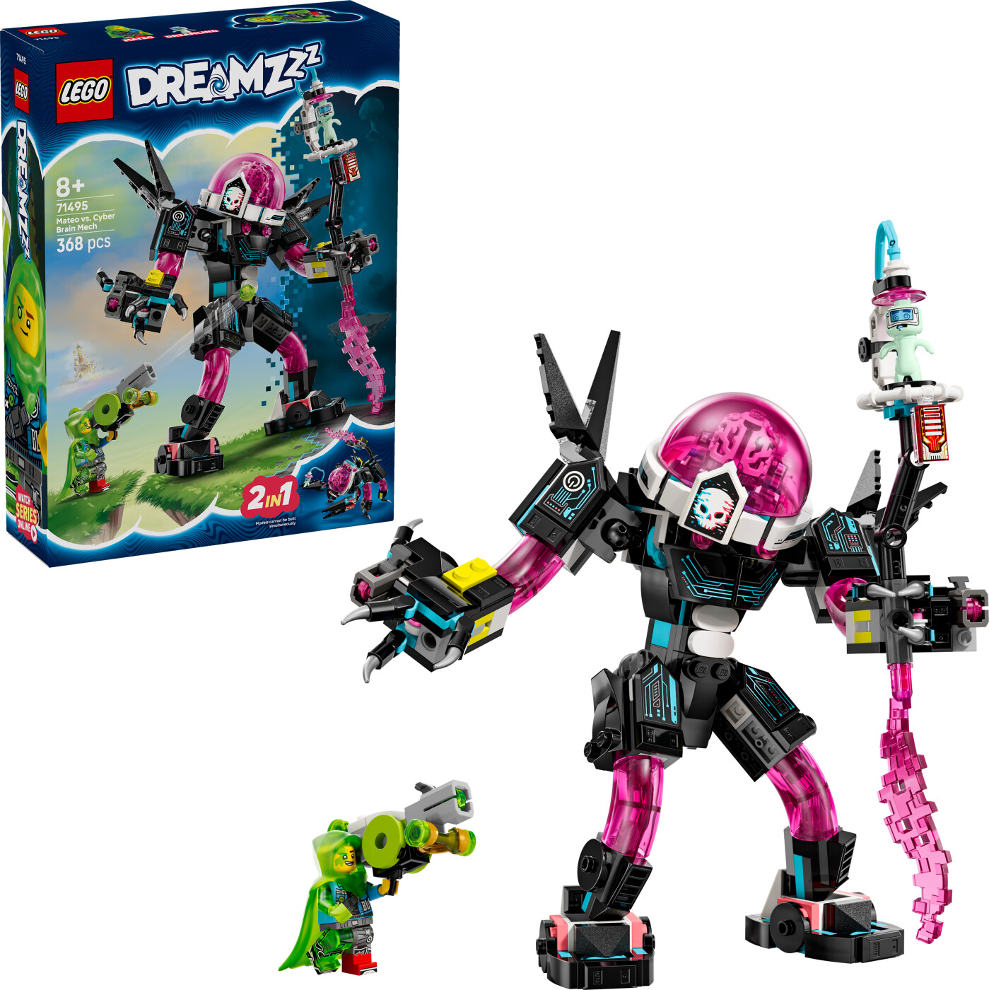 Lego Dreamzzz - Mateo Mod Cyberhjerne-mech - 71495