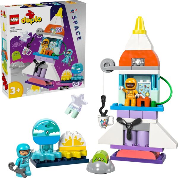 Lego Duplo 3-in-1 - Eventyr Med Rumfærge - 10422