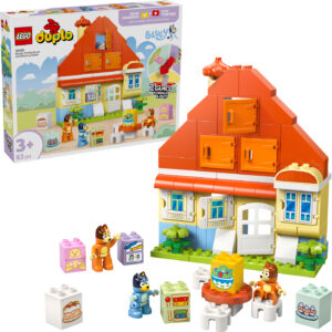 Lego Duplo - Blueys Families Hus Med Huskespil - 10459