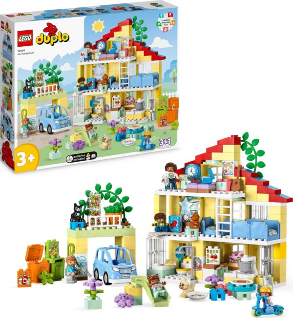 Lego Duplo - Familie Hus 3-i-1 - 10994