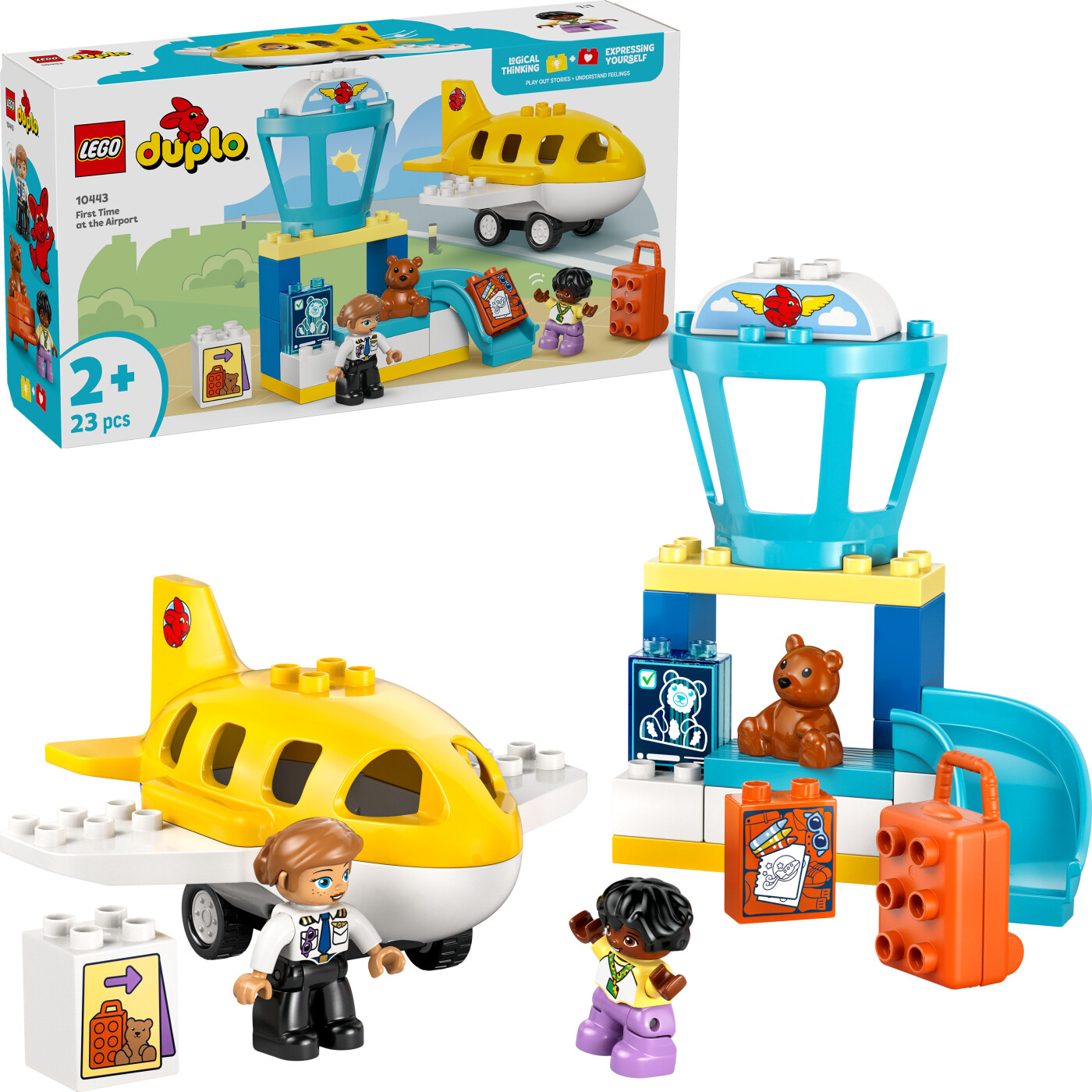 Lego Duplo - Første Gang I Lufthavnen - 10443