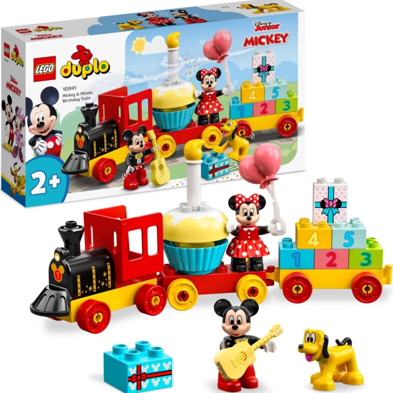Lego Duplo - Mickey Og Minnie Mouse's Fødselsdagstog - 10941