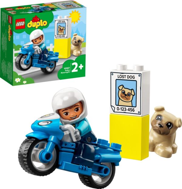 Lego Duplo - Politimotorcykel - 10967