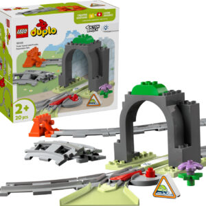 Lego Duplo - Togtunnel Og Spor - Udvidelsessæt - 10425