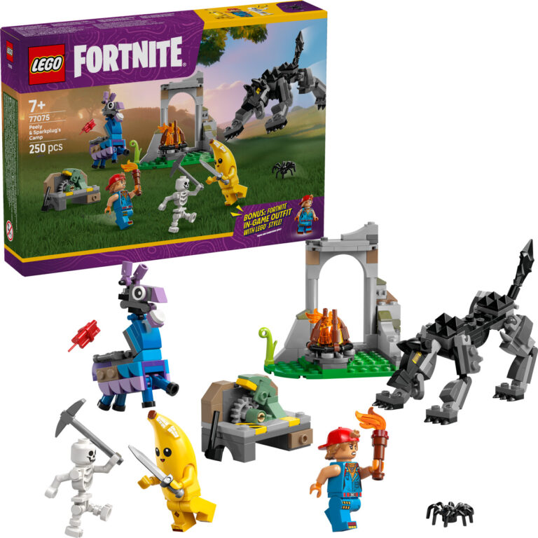 Lego Fortnite - Peely Og Sparkplugs Lejr - 77075