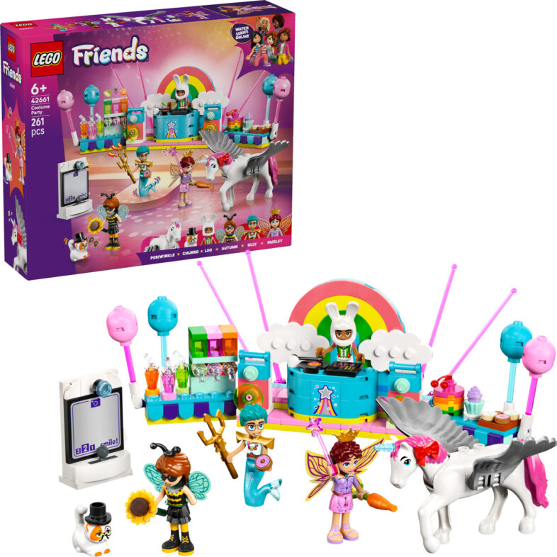 Lego Friends - Udklædningsfest Med Enhjørning Og Fe - 42661