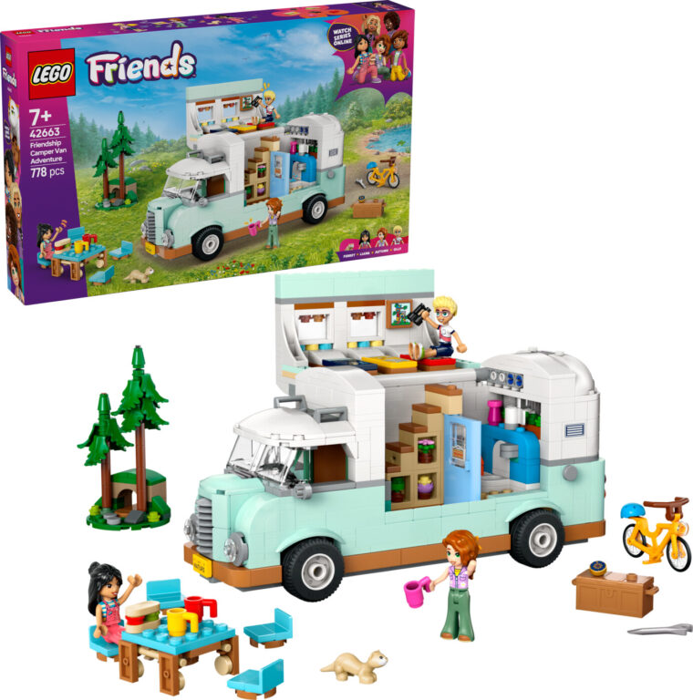 Lego Friends - Venskabs Autocamper På Eventyr - 42663