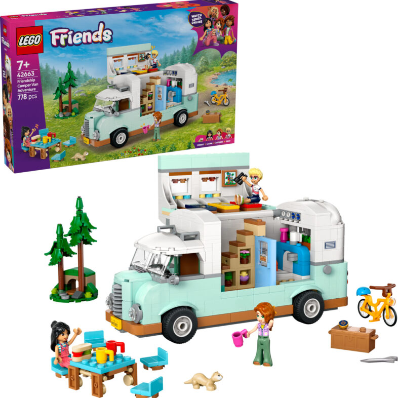 Lego Friends - Venskabs Autocamper På Eventyr - 42663