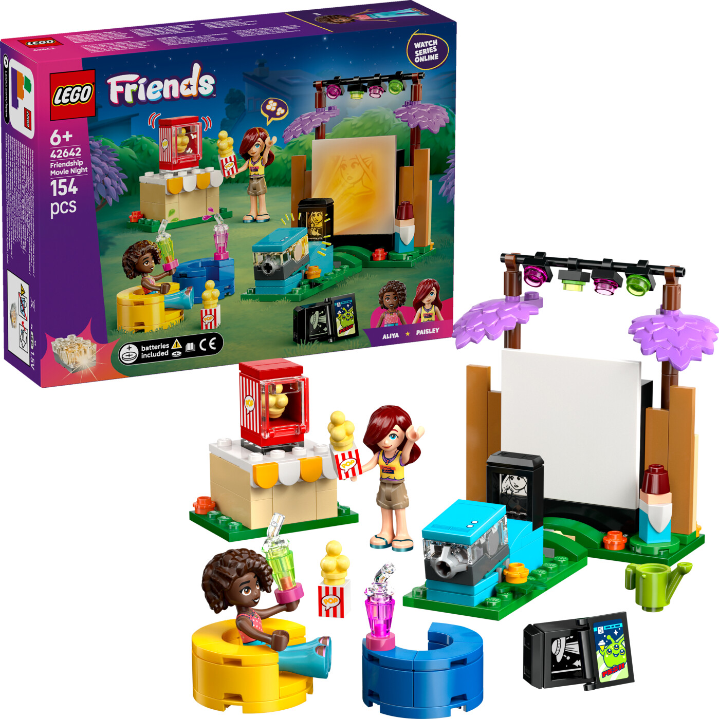 Lego Friends - Venskabs-filmaften - 42642