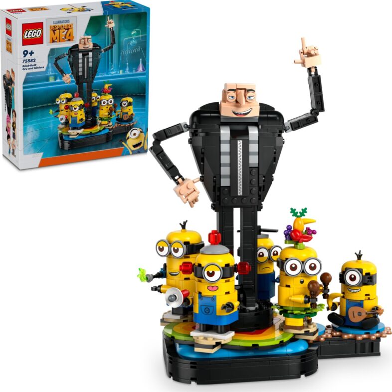 Lego Grusomme Mig 4 - Klodsbygget Gru Og Minions - 75582