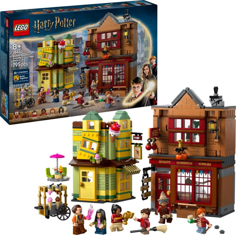 Lego Harry Potter - Kvalitetsudstyr Til Quidditch Og Iscafé - 76452
