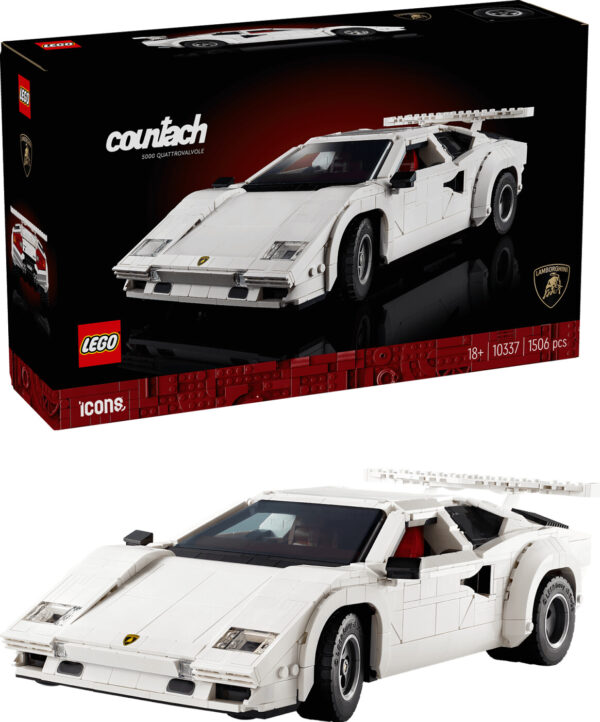 Lego - Icons - Lamborghini Countach 5000 Quattrovalvole (10337)