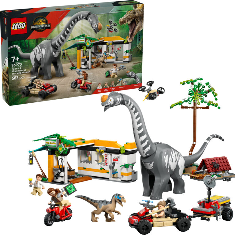 Lego Jurassic World - Raptor Og Titanosaurus - 76973