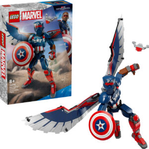 Lego Marvel - Byg Selv-figur Af Den Nye Captain America - 76296