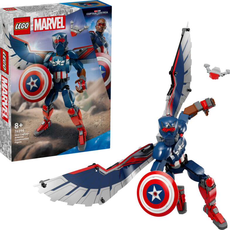 Lego Marvel - Byg Selv-figur Af Den Nye Captain America - 76296