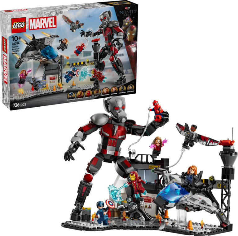 Lego Marvel - Captain America - Civil War Actionkamp - 76314