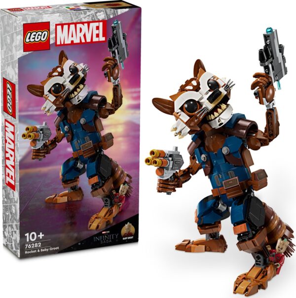 Lego Marvel - Rocket Og Baby Groot - 76282