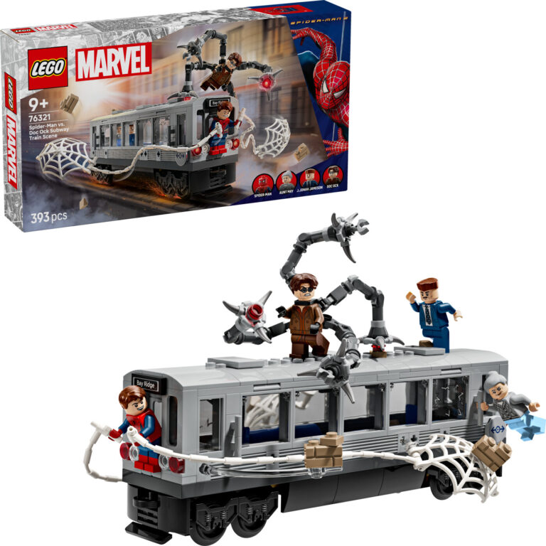 Lego Marvel - Spider-man Mod Doc Ock - Metrotog-scene - 76321
