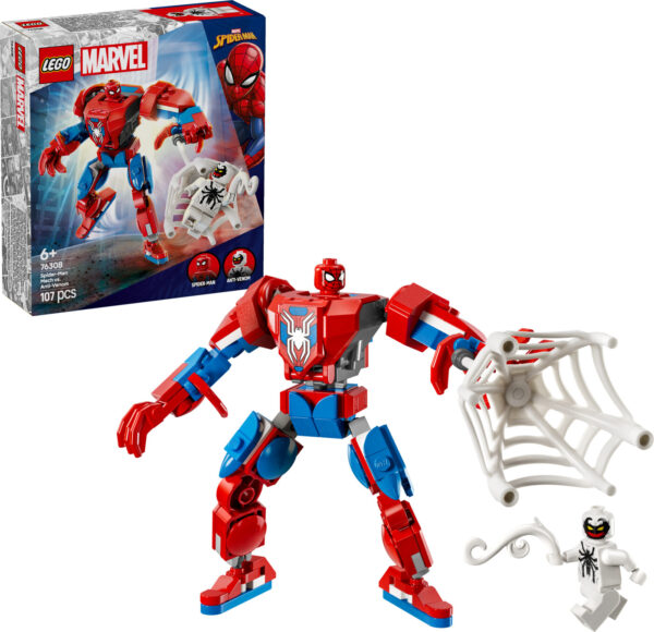 Lego Marvel Spiderman - Spider-man Mech Mod Anti-venom - 76308