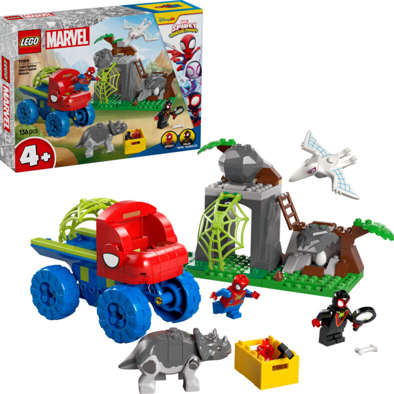 Lego Marvel Spidey - Team Spideys Dinotruck Redning - 11199