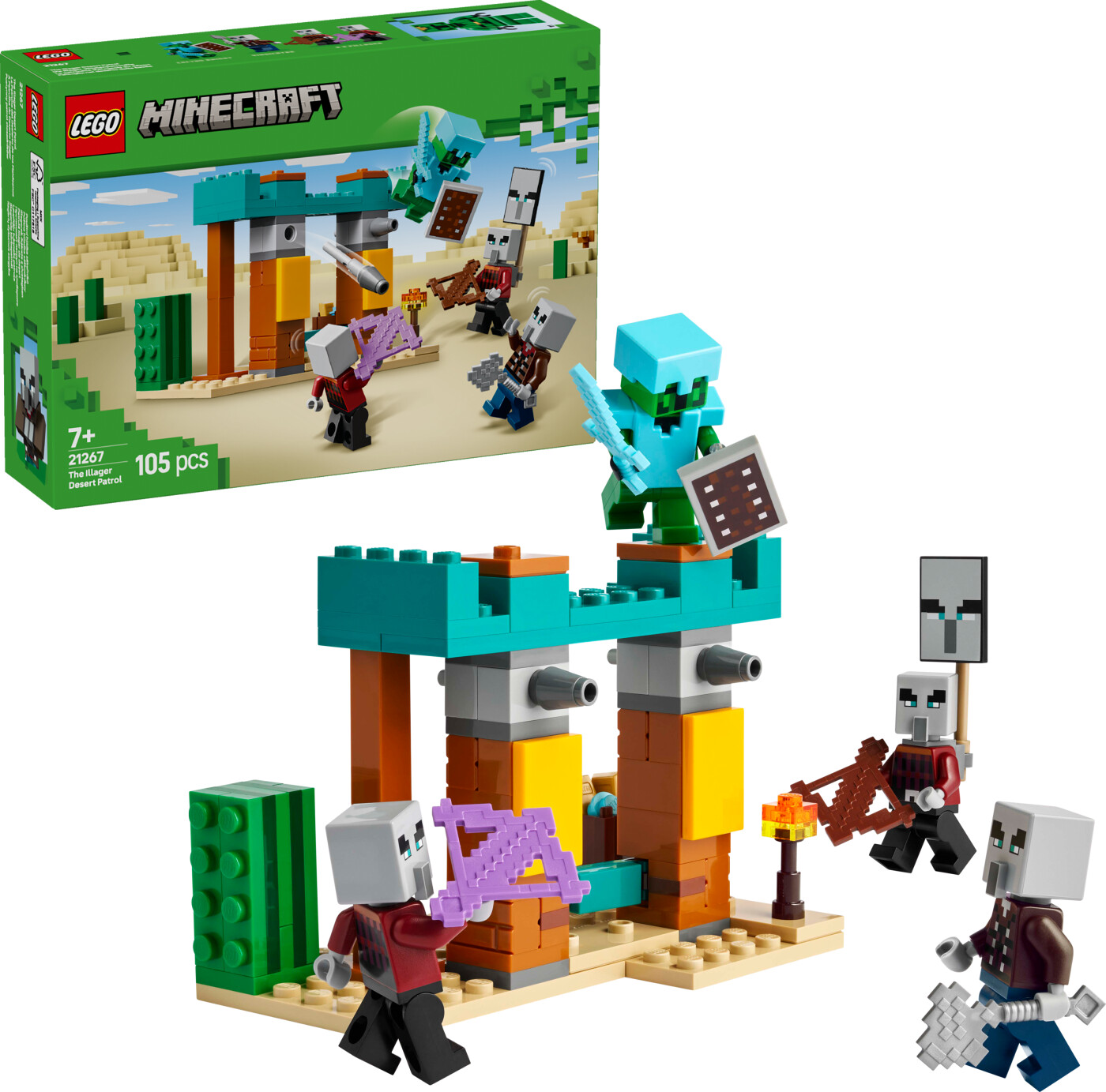 Lego Minecraft - De Udstødtes ørkenpatrulje - 21267