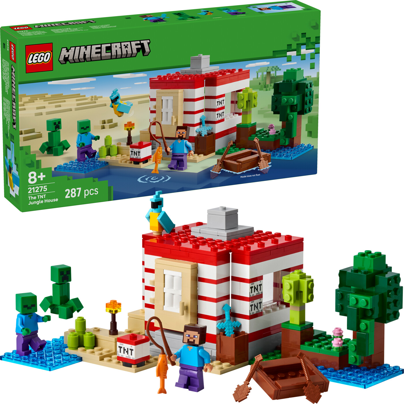 Lego Minecraft - Tnt-junglehuset - 21275
