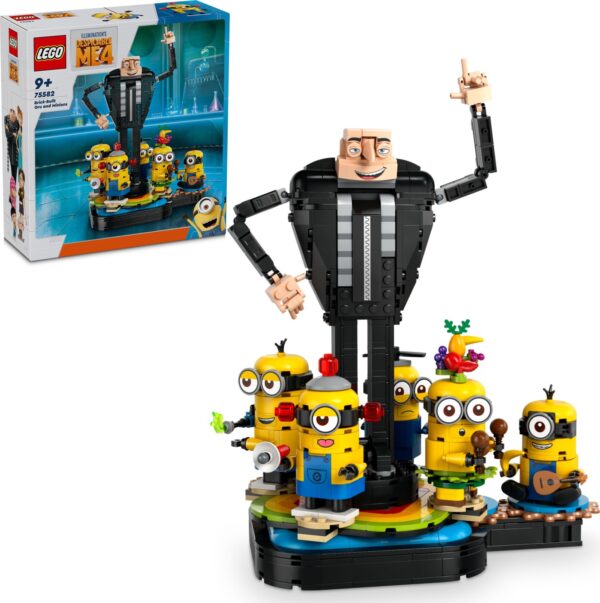 Lego Minions - Klodsbygget Gru Og Minions (75582)