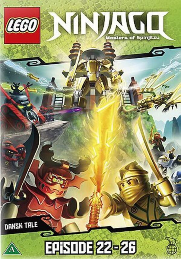 Lego Ninjago 6 - Episode 22-26 - DVD - Film