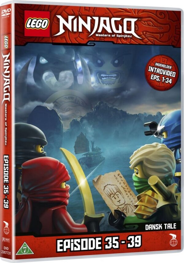 Lego Ninjago 9 - Episode 35-39 - DVD - Film