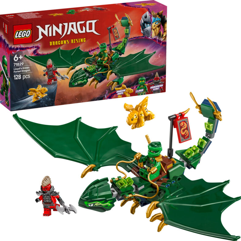 Lego Ninjago - Lloyds Grønne Skovdrage - 71829