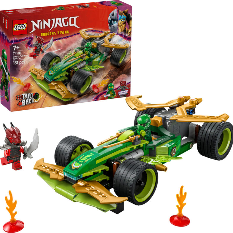 Lego Ninjago - Lloyds Pull-back Racerbil - 71828