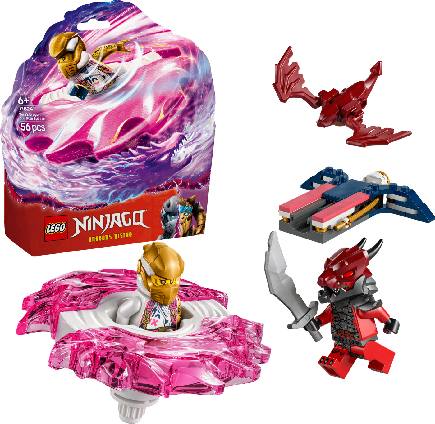 Lego Ninjago - Soras Drage Spinjitzu-spinner - 71824