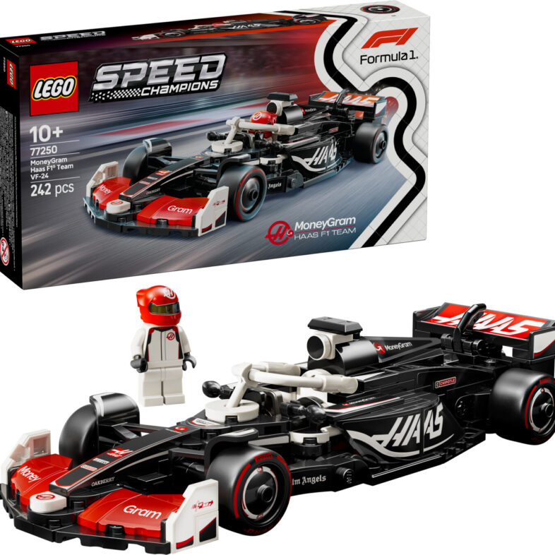 Lego Speed Champions - Moneygram Haas F1 Team Vf-24 Racerbil - 77250