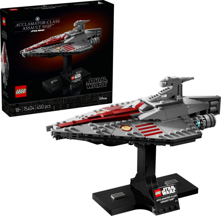 Lego Star Wars - Angrebsskib Af Acclamator-klassen - 75404