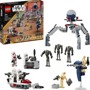 Lego Star Wars - Battle Pack Klonsoldater Og Kampdroider - 75372